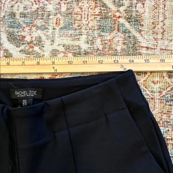Rachel Zoe women’s black Trousers size 6 - Picture 3 of 9